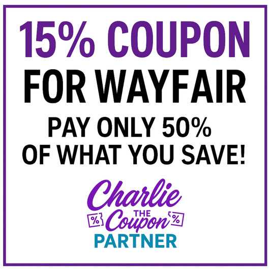 15% Wayfair Online Coupon - Save up to $375 (Pay Half Of What You Saved)